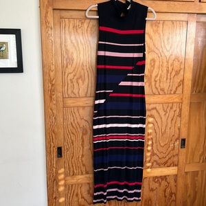 BCBG Generation mid calf length. Sweater like stretch material.